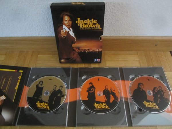Coffret 3 DVD Jackie Brown, de Quentin Tarantino - Grier, Jackson, Forster, Fonda